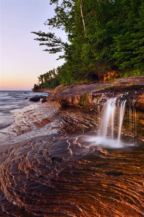 Explore 40 miles of Pictured Rocks National Lakeshore in Michigan and ...