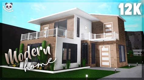 Two Story Modern Bloxburg House Layout - Desearimposibles