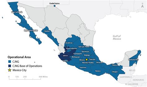 Current Mexican Cartel Territory Map 2022 - Map Of Africa 2022