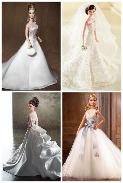 Barbie Wears All The Best Designer Wedding Dresses! - Bridal Musings