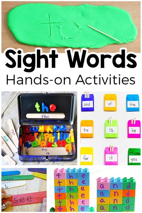 Sight Word Activities that Your Kids Will Love!