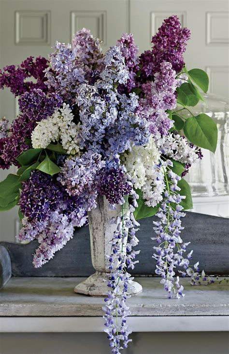 Lilacs. Purple. | Lilac bouquet, Flower arrangements, Lilac flowers