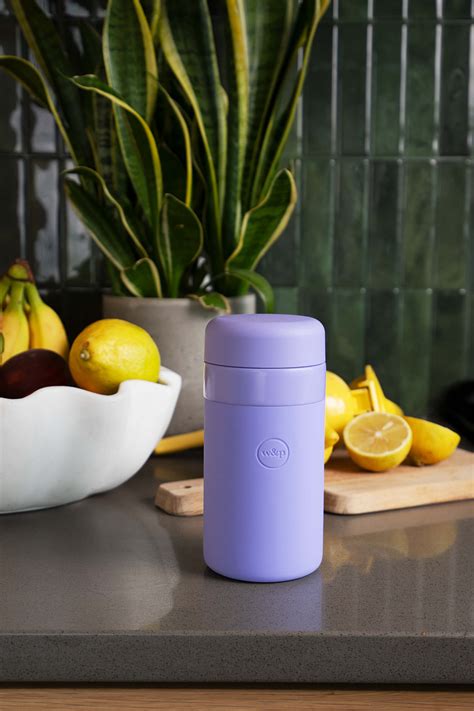 Insulated Ceramic Wide Mouth Water Bottle | W&P