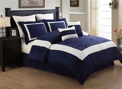 Navy Blue Comforter Sets