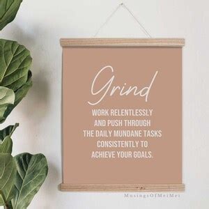 Minimalist Office Decor Wall Art, Set of 3 Inspirational Quote, Home ...