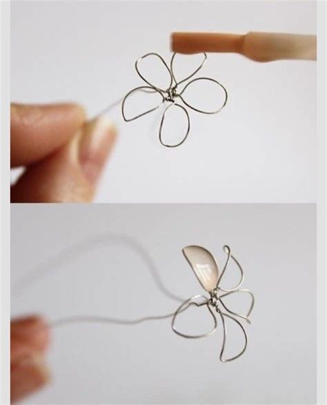 💞 DIY Flowers Using Thin Wire and Nail paint 💞 - Musely