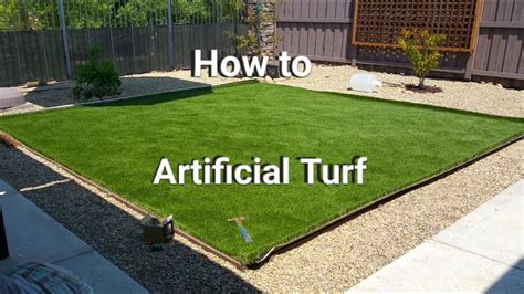 How To Install Artificial Grass Artificial Grass