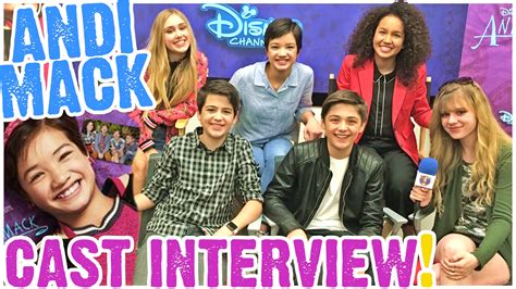 Andi Mack Cast Talks On and Off Screen Crushes and Their New Show!