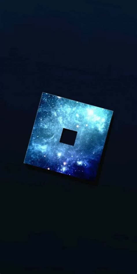 Download Glittering Blue Roblox Logo Wallpaper | Wallpapers.com