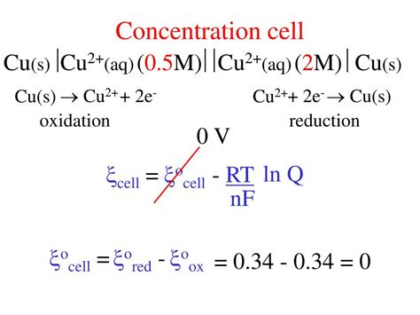 PPT - Nernst Equation PowerPoint Presentation, free download - ID:6621500