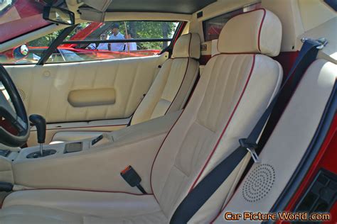 25th Anniversary Countach Seats