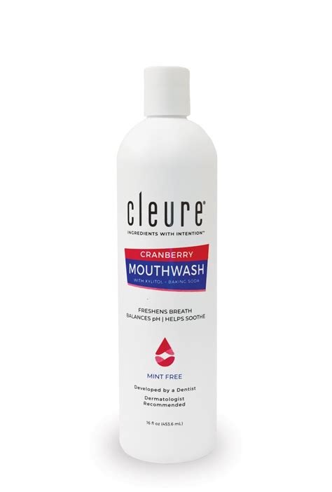 Alcohol Free, Mint Free, & Fluoride Free Natural Mouthwash | Cleure