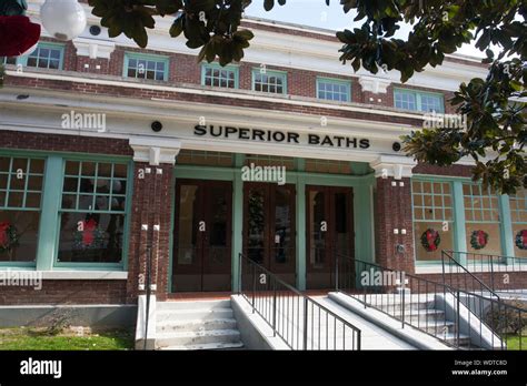 Historic Bathhouses, Hot Springs National Park, Arkansas Stock Photo ...