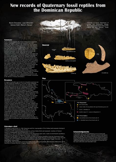 (PDF) New records of Quaternary fossil reptiles from the Dominican Republic