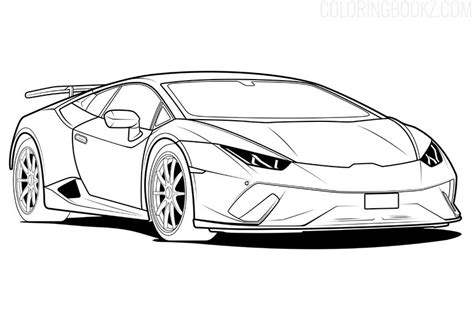 Coloring Pages Lamborghini