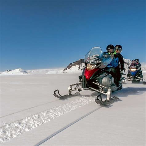 Golden Circle & Glacier Snowmobile Tour