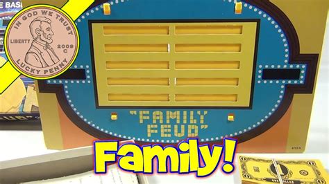 How To Play The Game Family Feud Board Game #4723, 1977 Milton Bradley ...