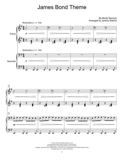 James Bond Theme | Sheet Music Direct