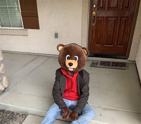 Anyone like my dropout bear costume? : r/Kanye