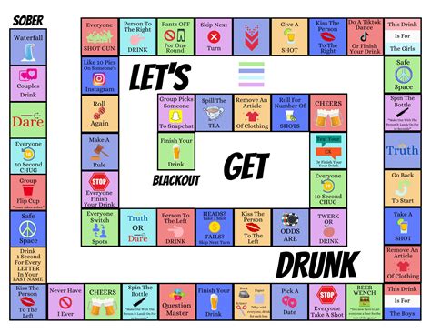 Drinking Board Game | Drinking board games, Sleepover party games, Fun ...