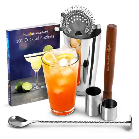 Luxury Home Cocktail Set with Book | Cocktail Gift Set Cocktail Starter ...