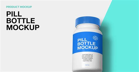 Pill Bottle - Mockup, Graphic Templates - Envato Elements