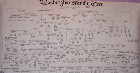 George Washington Family Tree - change comin