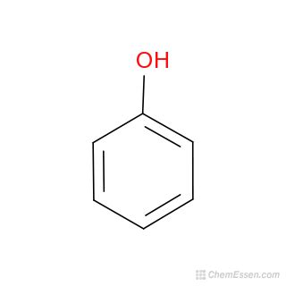 Phenol Structure - C6H6O - Over 100 million chemical compounds | CCDDS