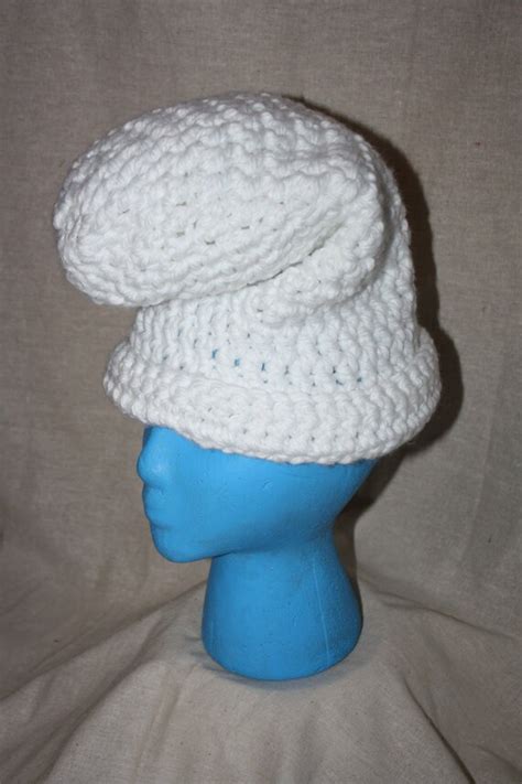 Smurf Smurfette EASY Crochet Hat PDF Pattern Size Child & Teen/Adult ...