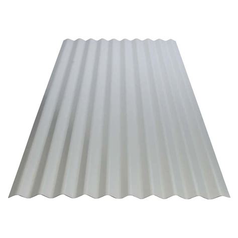 8 ft. Corrugated Galvanized Steel Utility-Gauge Roof Panel-13513 - The ...