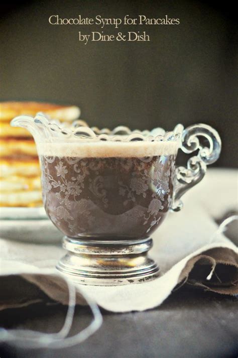 Even Better {Recipe: Creamy Chocolate Pancake Syrup} - Dine and Dish