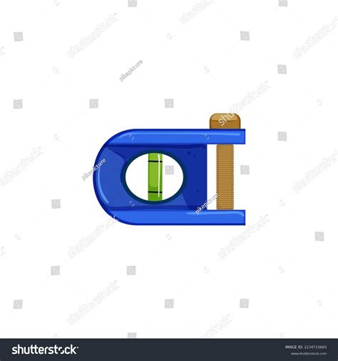 Construction Level Tool Cartoon Construction Level Stock Vector ...