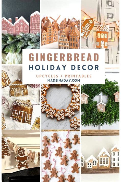 Gingerbread House Decorations For The Home | Made In A Day