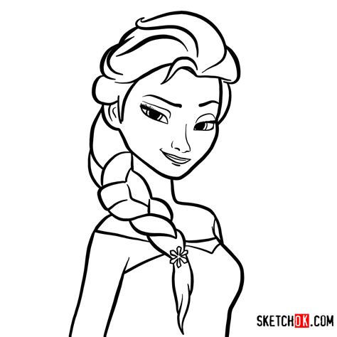 Frozen in Time: How to Draw Elsa's Enchanting Face