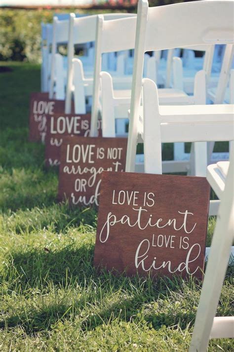 wedding ceremony aisle signs - Una Parrott