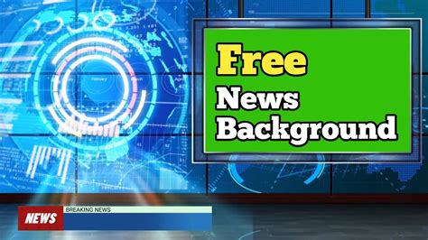 Green Screen Breaking News Background | Template Background Berita ...