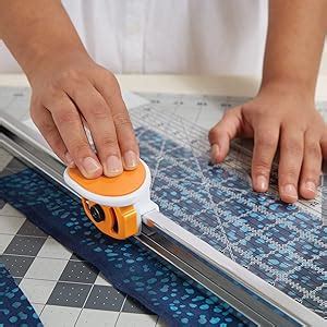 Fiskars 6x24 Inch Rotary Cutter and Ruler Combo (195130-1001) : Amazon ...