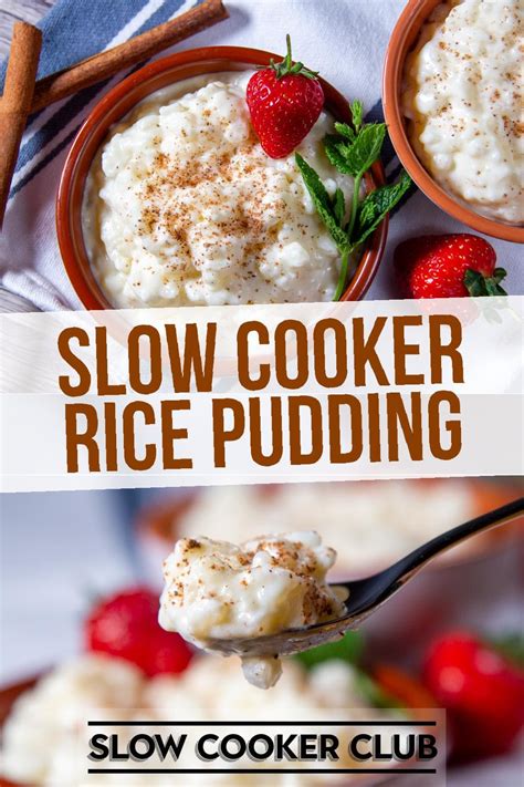 Slow Cooker Rice Pudding - Slow Cooker Club