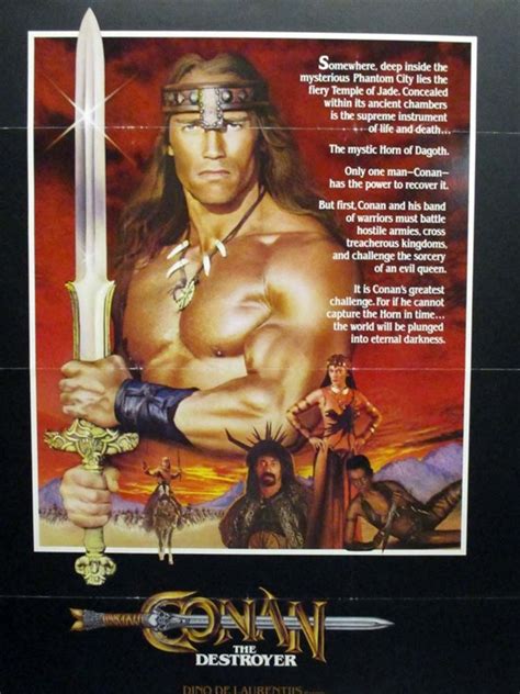 Conan The Destroyer Poster, US 1-Sheet, 1984