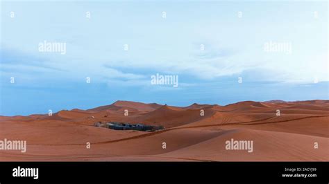 dunes in the sahara desert in morocco Stock Photo - Alamy