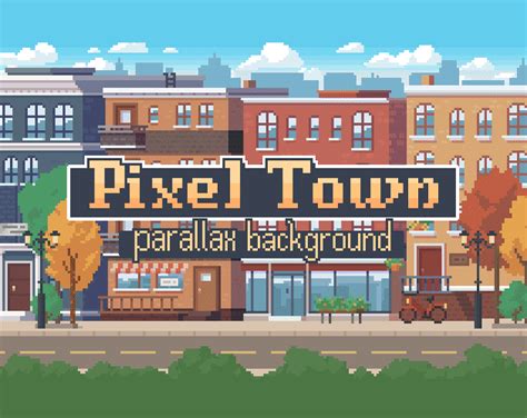 Extra Background Christmas Night added to the Pixel Town pack - Pixel ...