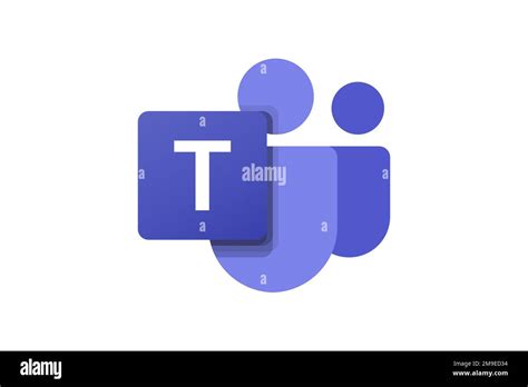 Microsoft Teams, Logo, White background Stock Photo - Alamy