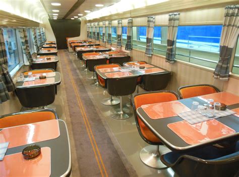 Shinkansen Series 0 Diner Interior by rlkitterman on DeviantArt