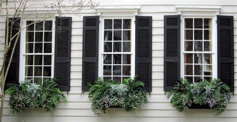 Outside Window Shutters - Custom Exterior Shutters