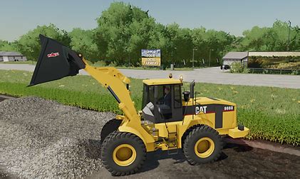 CAT 966G Wheeled Loader V1.0 – FS22 mod