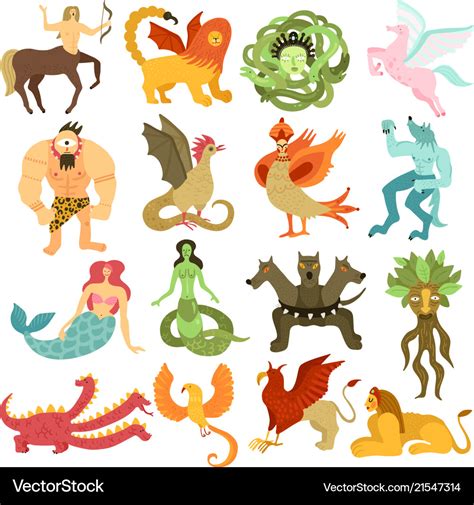 Mythical Creatures Clip Art