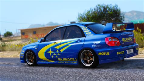 Subaru Impreza WRX STI 2004 - World Rally Team livery - GTA5-Mods.com