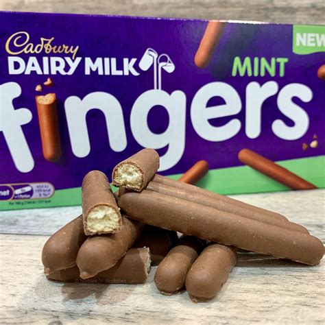 Cadbury Mint Chocolate Fingers