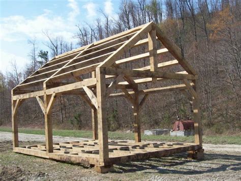 Woodworking Plans Timber Frame Shed Plans PDF Plans