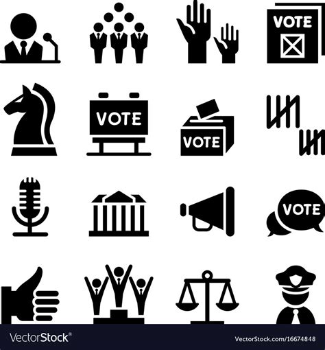 Democracy icon Royalty Free Vector Image - VectorStock